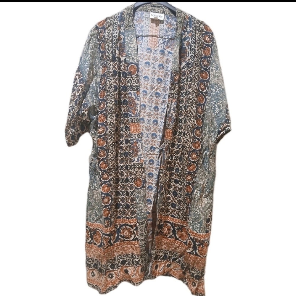 Kimono Duster Pants Set Women's Size:XXL BRAND NEW 2 PIECE Bohemian